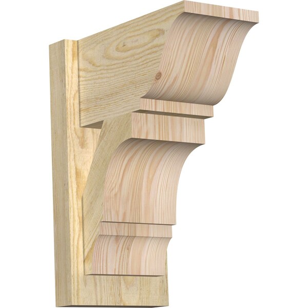 Ekena Millwork Balboa Traditional Rough Sawn Outlooker, Douglas Fir, 8"W x 14"D x 18"H OUT08X14X18BOA01RDF - main